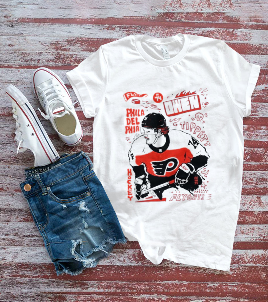 Flyguys Owen Tippett Philadelphia Flyers T-Shirt