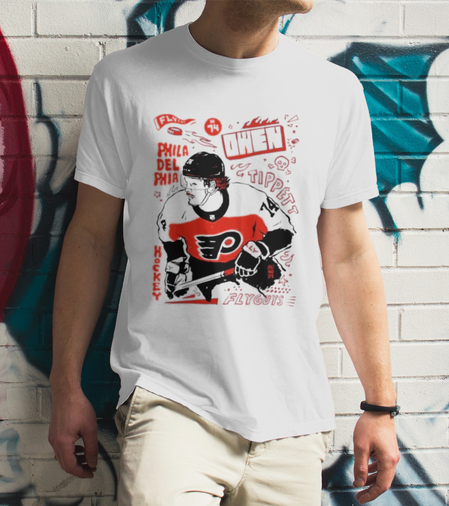 Flyguys Owen Tippett Philadelphia Flyers T-Shirt