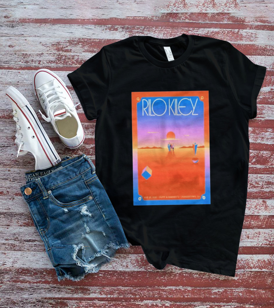 Rilo Kiley Pappy & Harriet's Pioneertown CA May 20 2026 T-Shirt