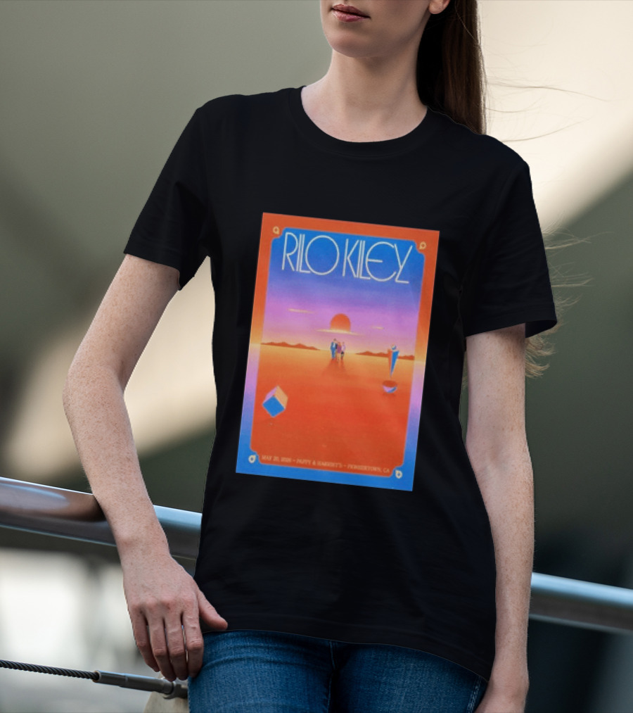 Rilo Kiley Pappy & Harriet's Pioneertown CA May 20 2026 T-Shirt