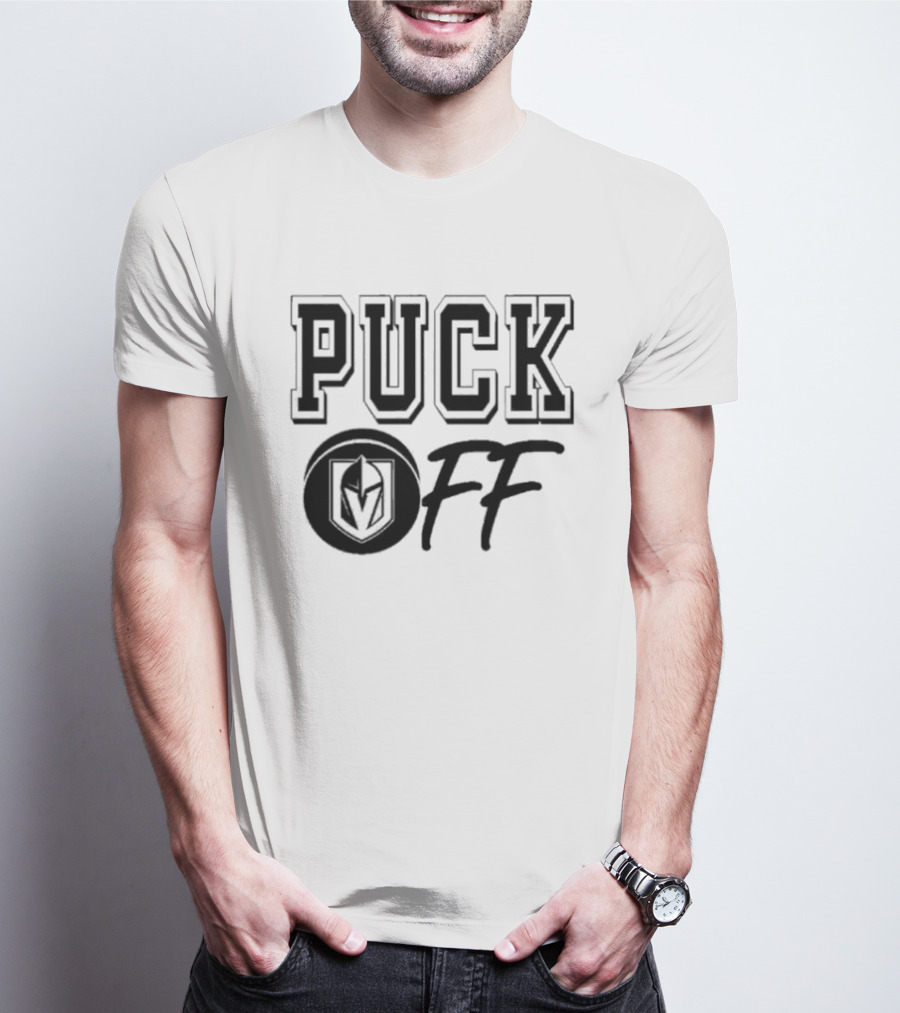Vegas Golden Knights Puck Off Hockey Fan T-Shirt