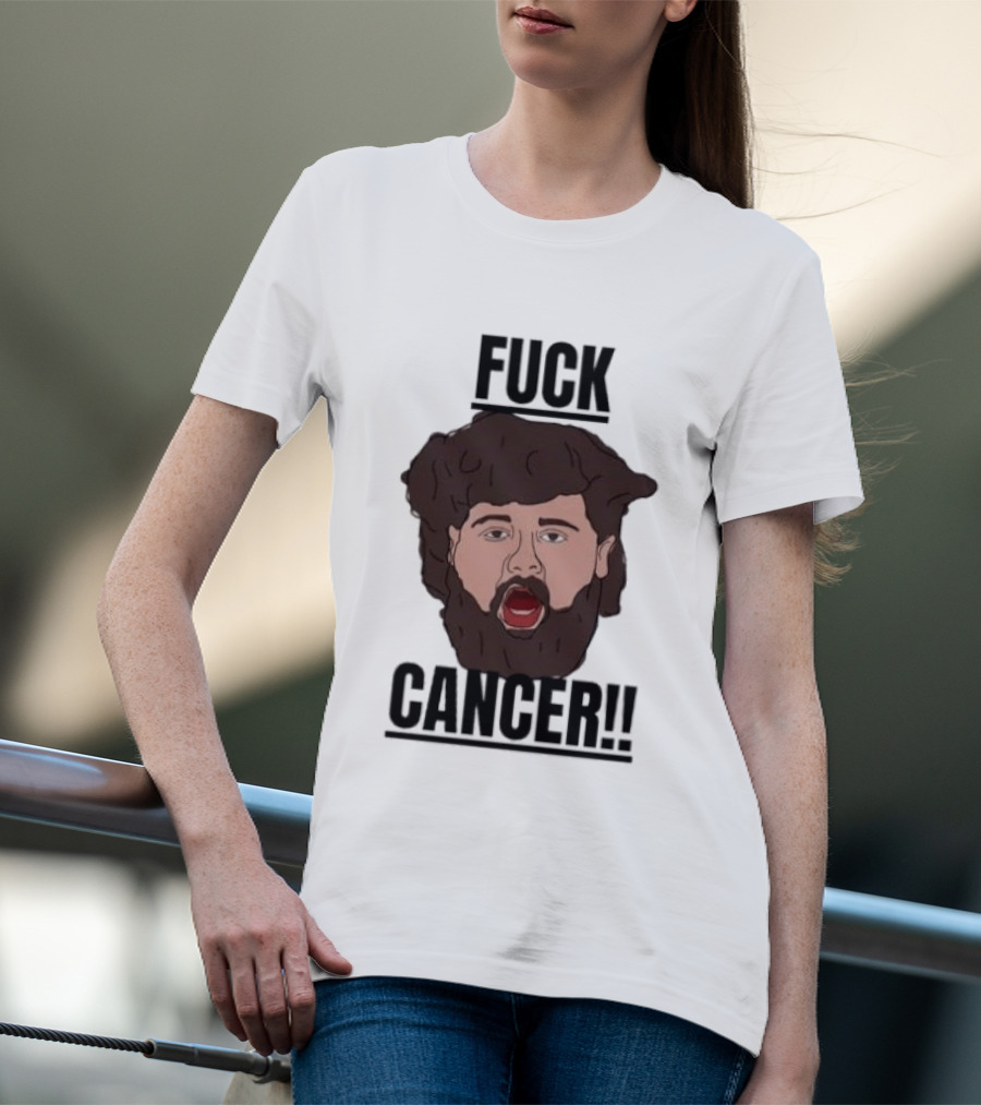 CreepCast Fuck Cancer Shout T-Shirt