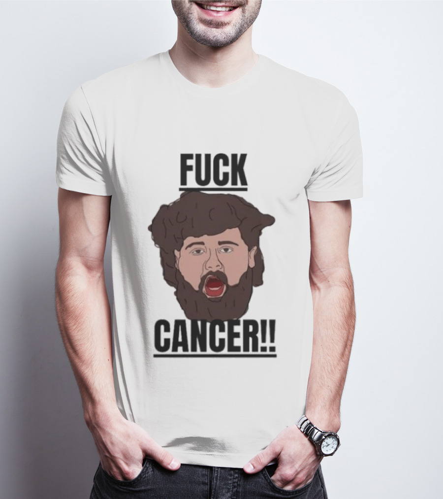 CreepCast Fuck Cancer Shout T-Shirt