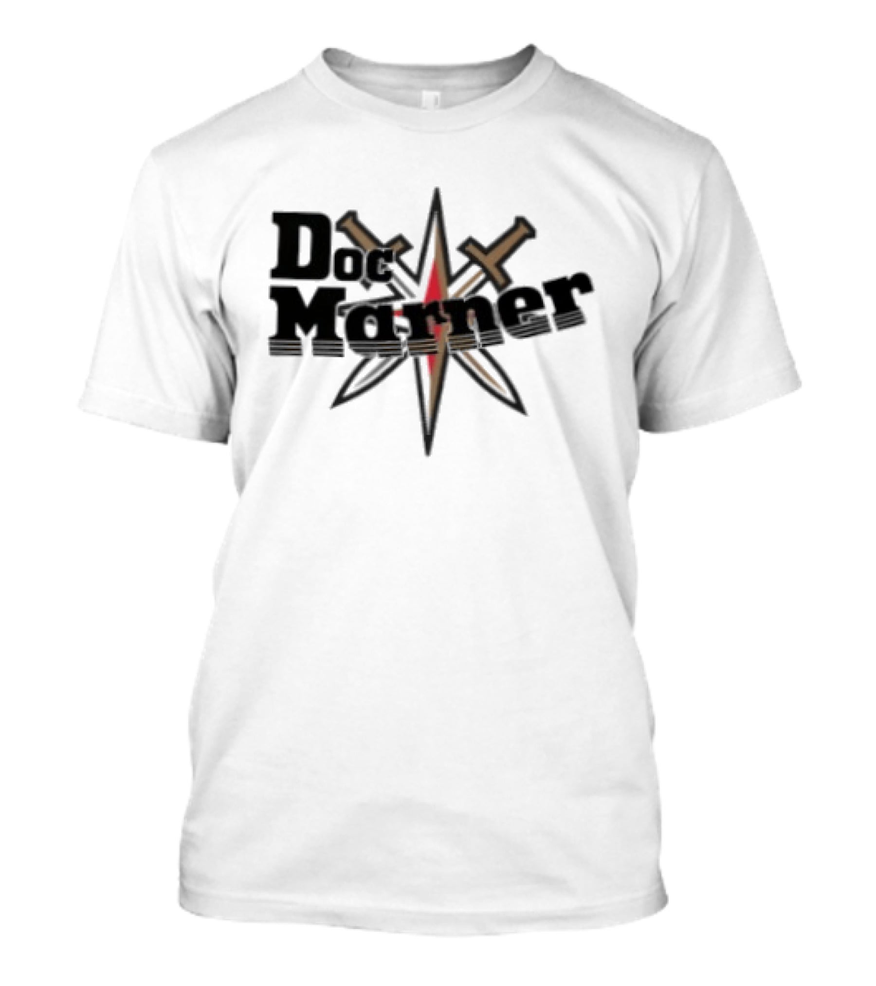 Doc Marner Swords Icon Starburst T-Shirt