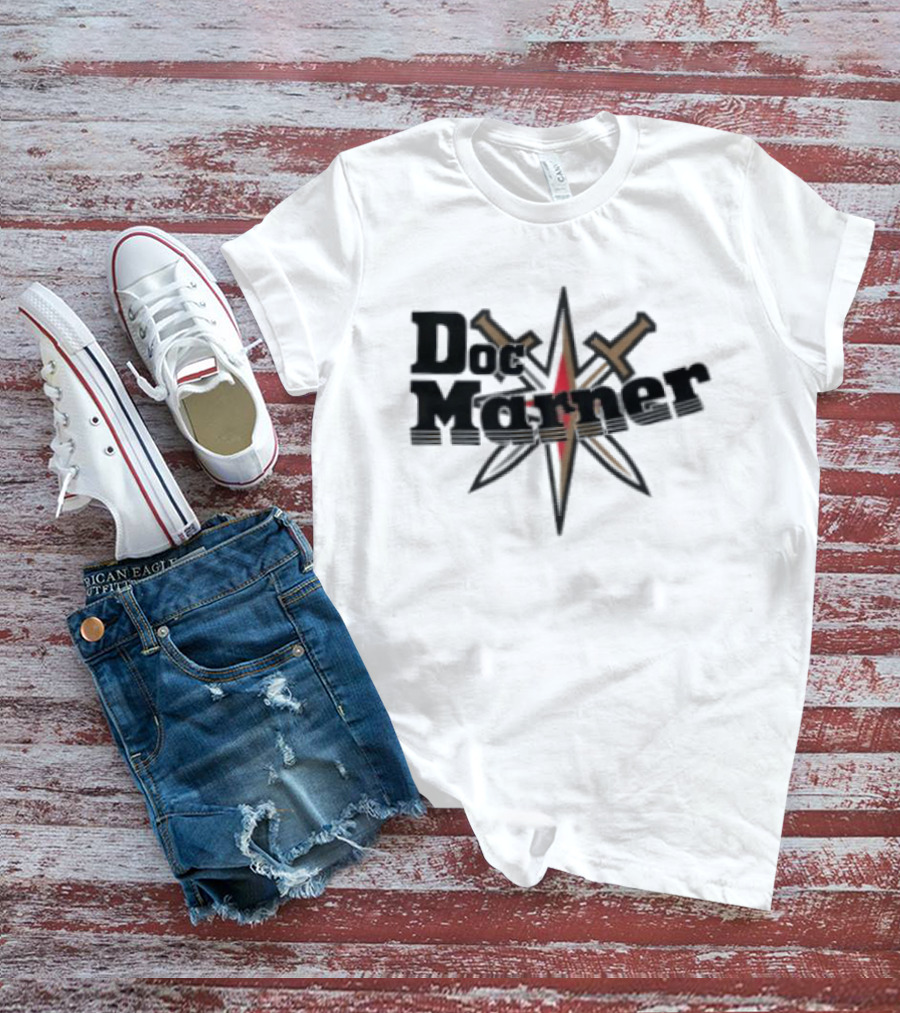 Doc Marner Swords Icon Starburst T-Shirt