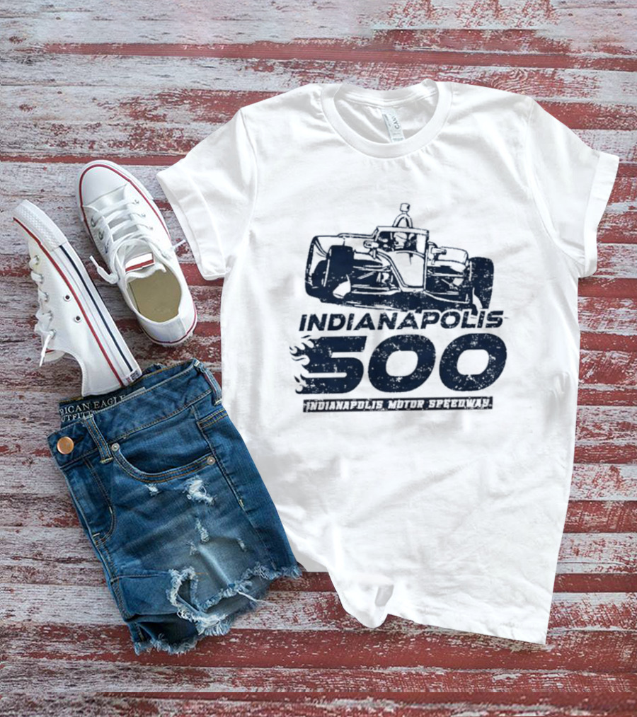 Indianapolis 500 Indianapolis Motor Speedway Racing Car T-Shirt