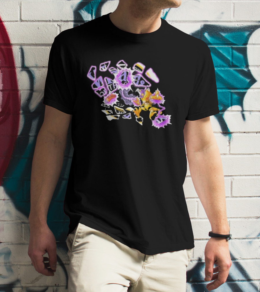 Pokémon Alakazam Psybeam Wizards Collaboration T-Shirt