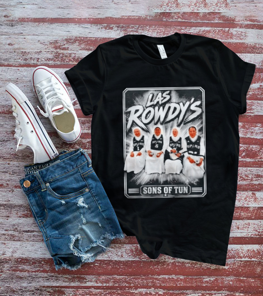 Las Rowdy's Spurs Sons Of Tun T-Shirt