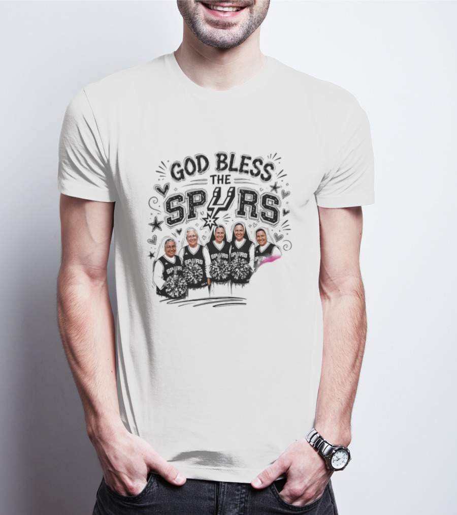 God Bless The Salesian Sisters Spurs Supporters T-Shirt