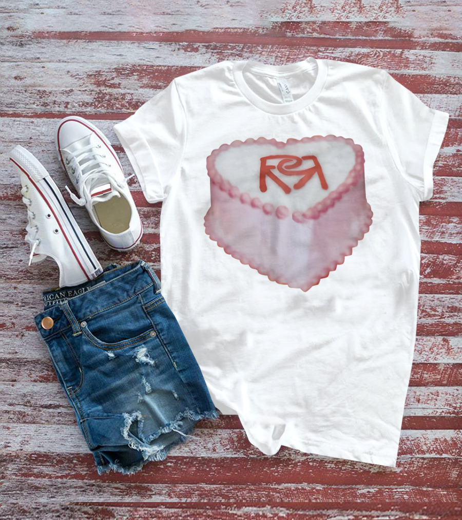 Rosalia Rr Heart Cake Merch T-Shirt
