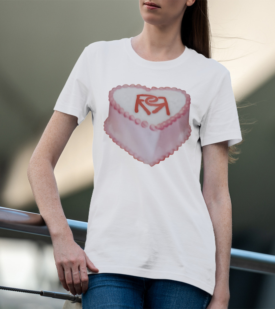 Rosalia Rr Heart Cake Merch T-Shirt