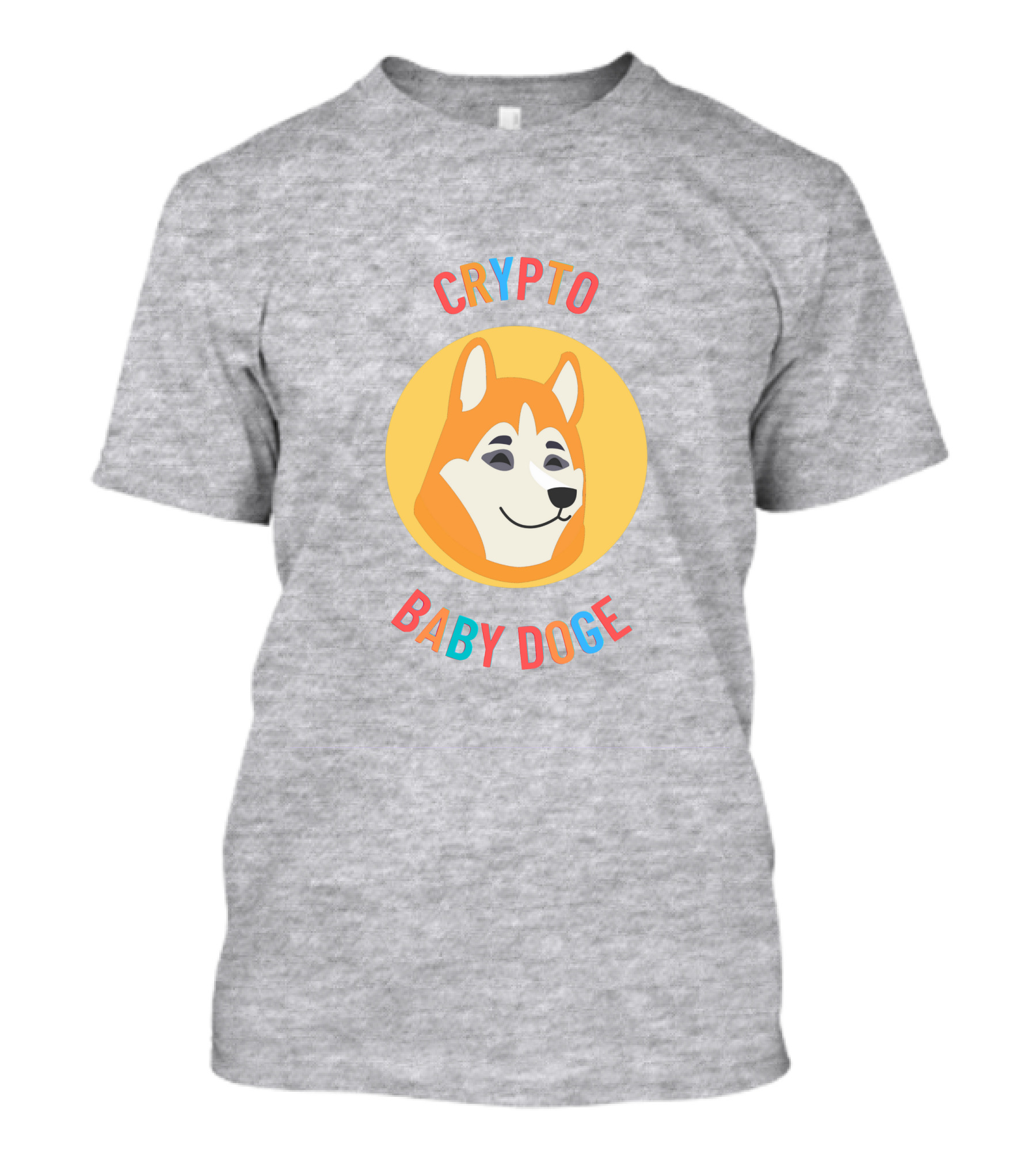 Crypto Baby Doge Iconic Circle T-Shirt