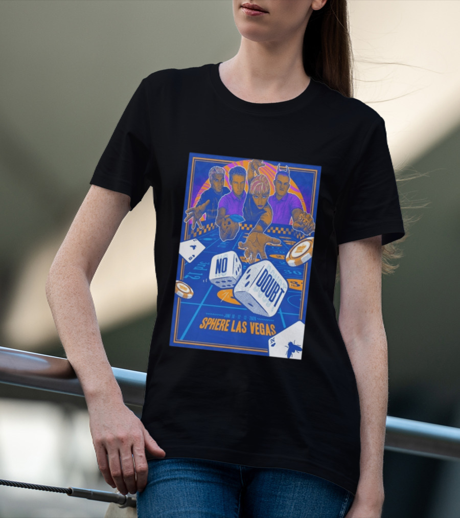 No Doubt June 10 12 13 2026 Sphere Las Vegas Casino T-Shirt
