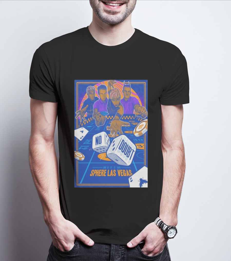 No Doubt June 10 12 13 2026 Sphere Las Vegas Casino T-Shirt