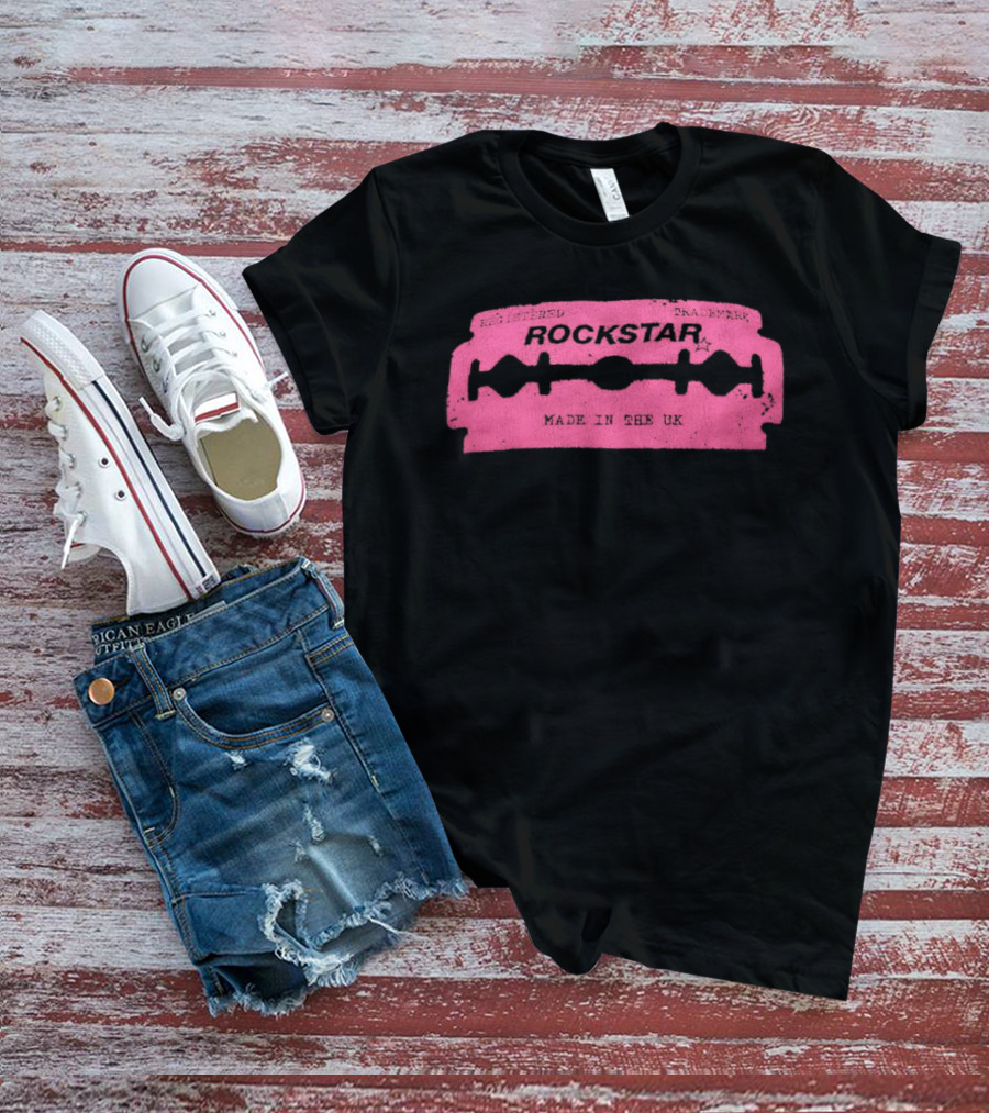 Rockstar Razor Blade Made In The UK T-Shirt