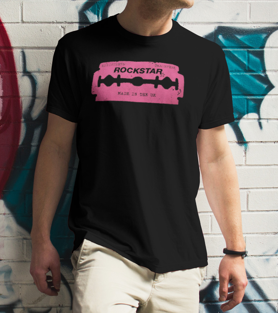Rockstar Razor Blade Made In The UK T-Shirt