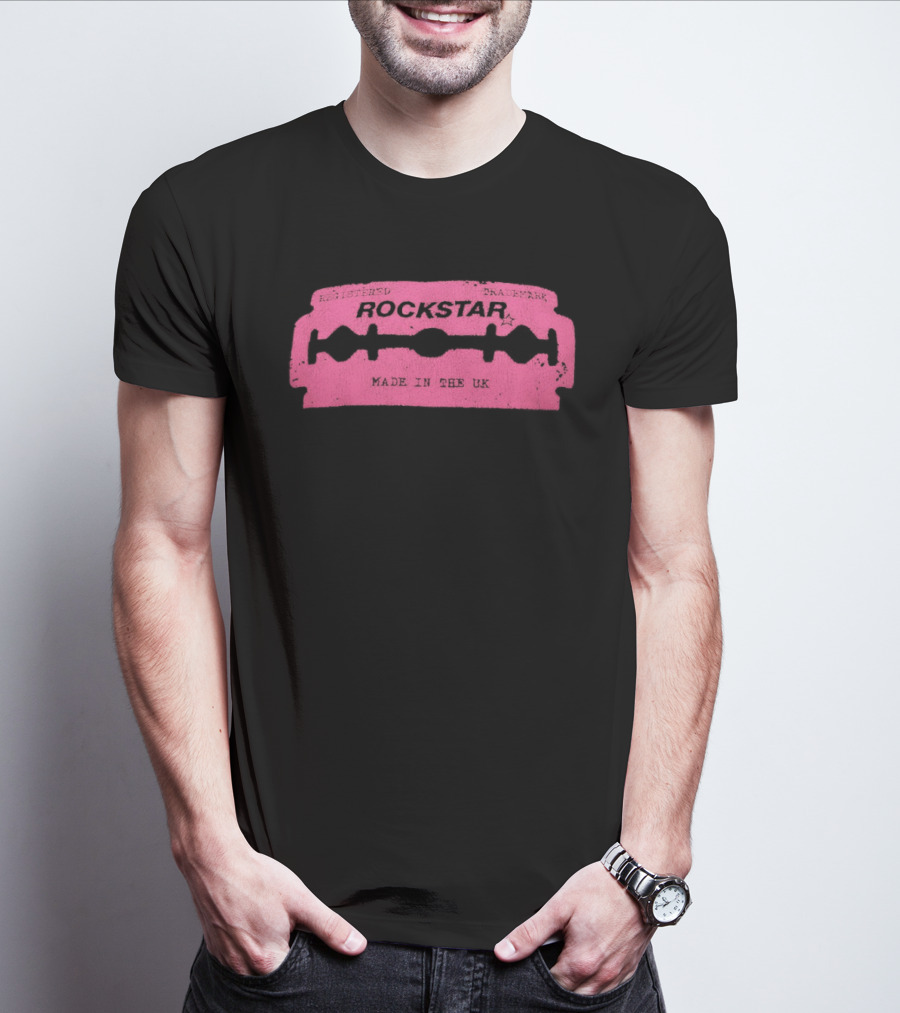 Rockstar Razor Blade Made In The UK T-Shirt