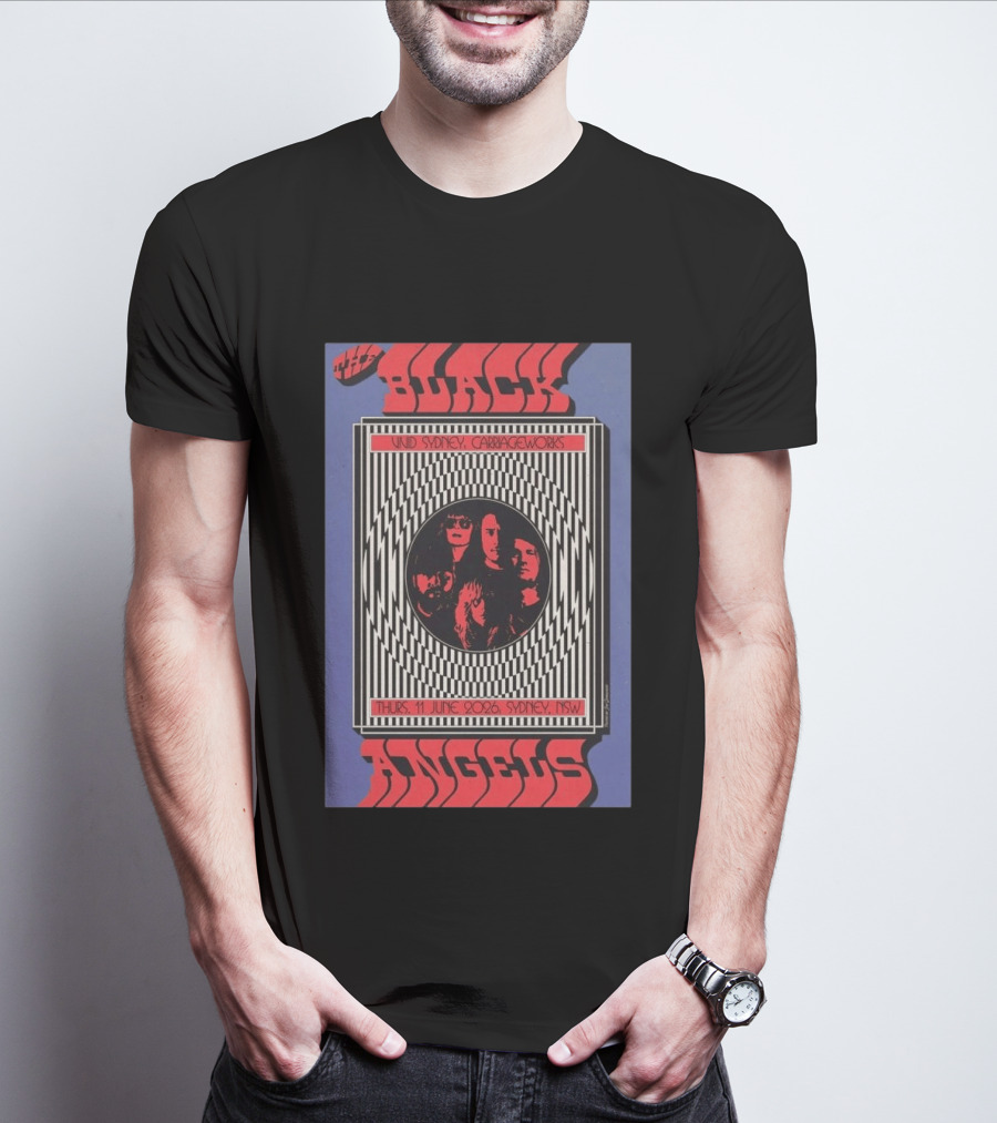 The Black Angels UNID Sydney Carriageworks 11 June 2026 NSW T-Shirt