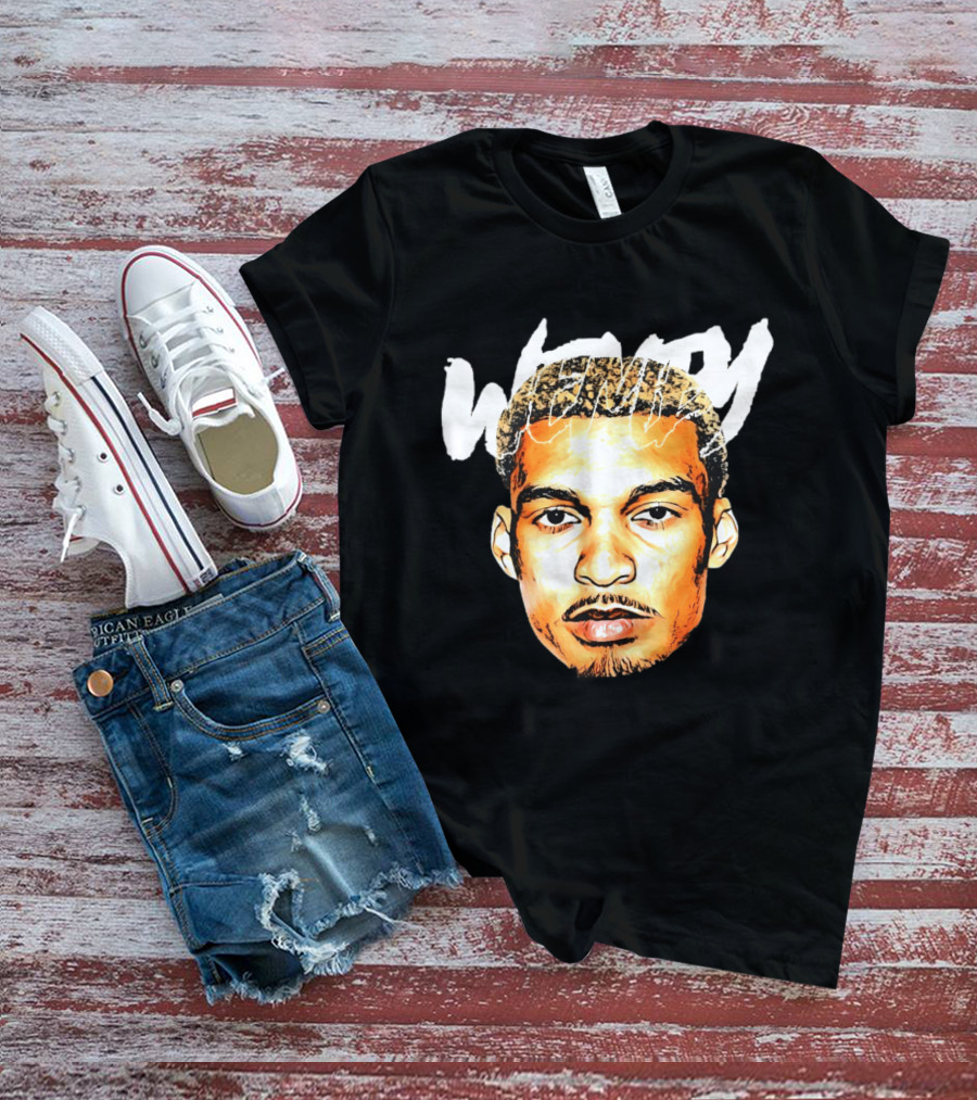 Victor Wenby Bold Basketball Star Big Head T-Shirt