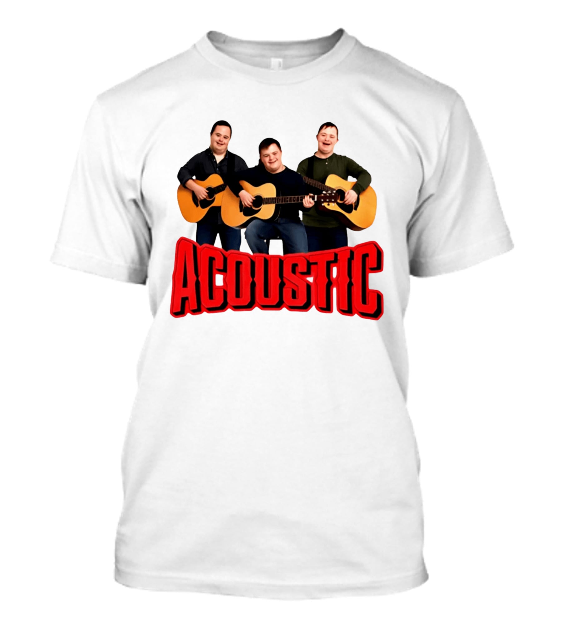 Acoustic Trio With Guitars T-Shirt