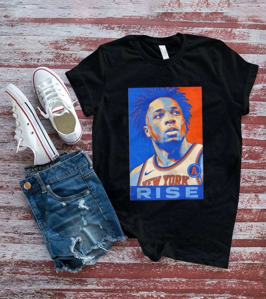 New York Knicks Rise OG Anunoby 2026 NBA Hope T-Shirt