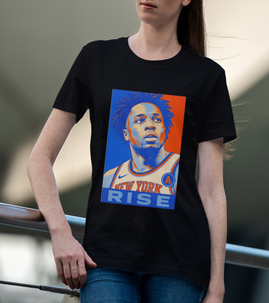 New York Knicks Rise OG Anunoby 2026 NBA Hope T-Shirt