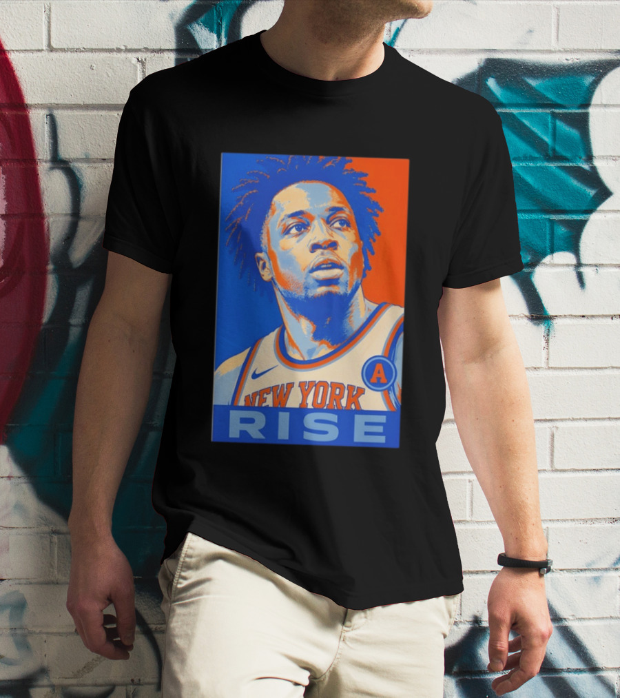 New York Knicks Rise OG Anunoby 2026 NBA Hope T-Shirt