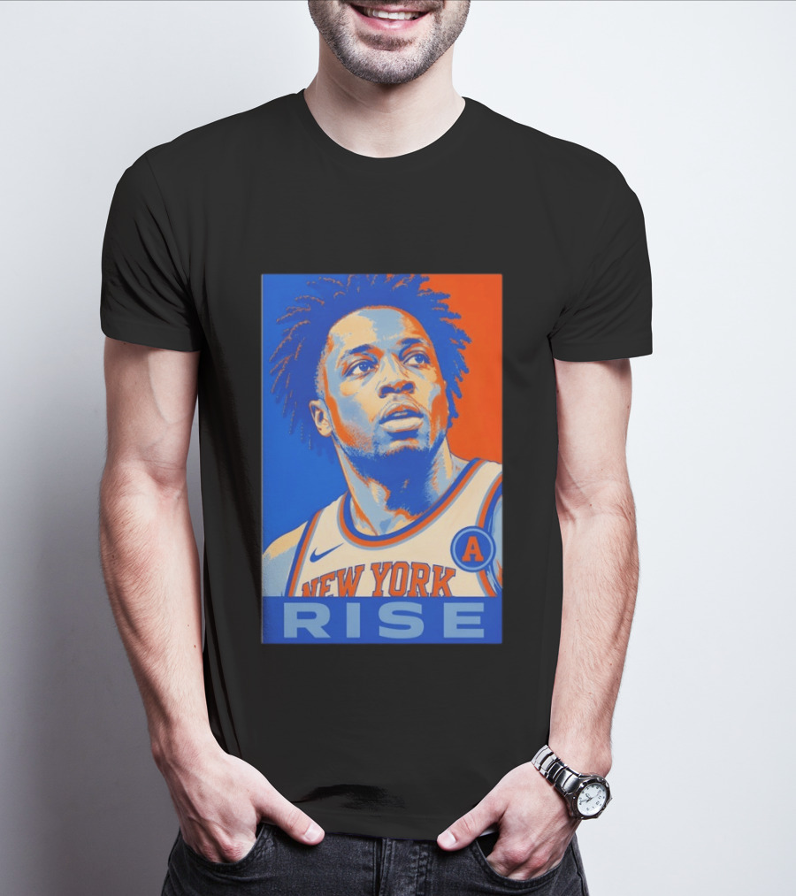 New York Knicks Rise OG Anunoby 2026 NBA Hope T-Shirt