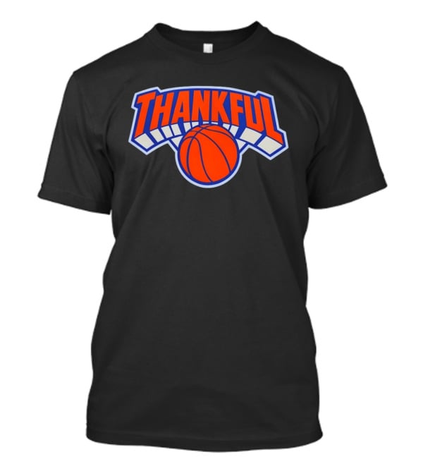 New York Knicks Thankful Basketball 2026 T-Shirt