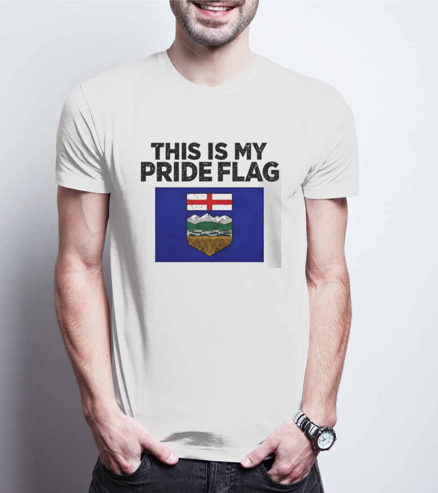 This Is My Pride Flag Alberta T-Shirt