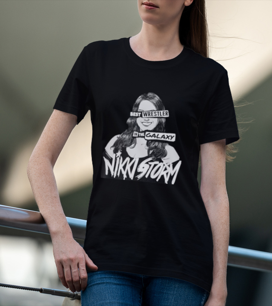 Nikki Storm Best Wrestler In The Galaxy WWE T-Shirt
