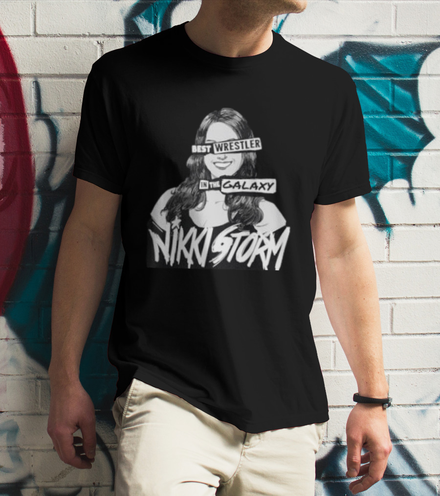 Nikki Storm Best Wrestler In The Galaxy WWE T-Shirt