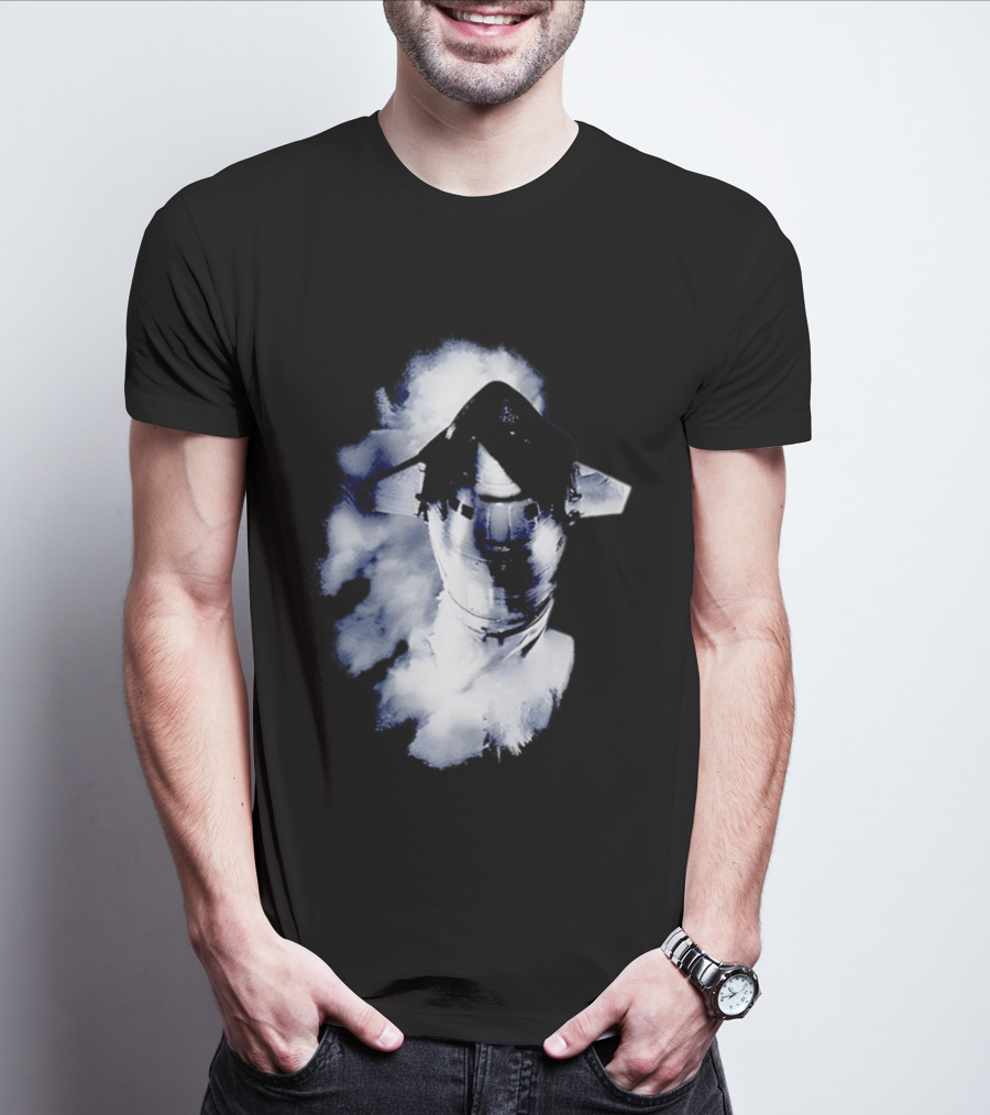 SpaceX Starship The Future Is Public Aerospace Exploration Smoke And Rocket T-Shirt
