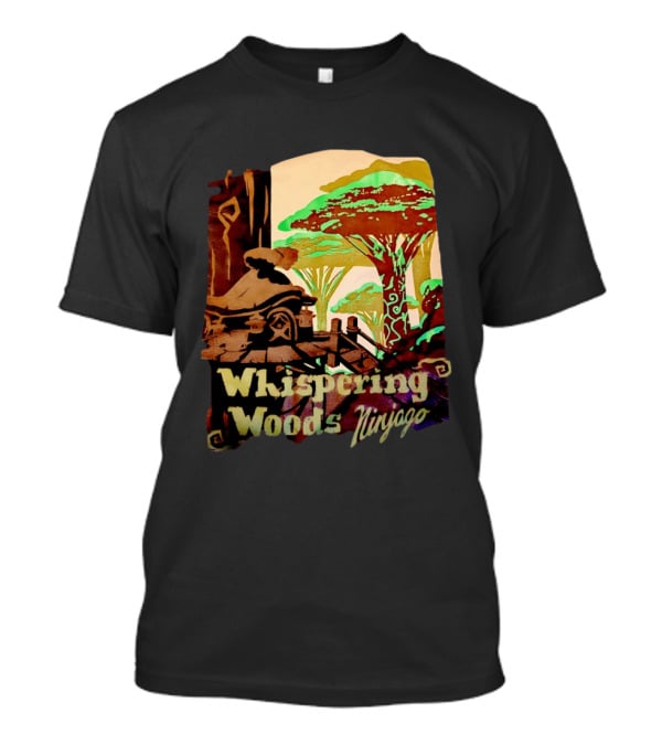Whispering Woods Ninjago Forest Temple Scene Masters Of Spinjitzu T-Shirt