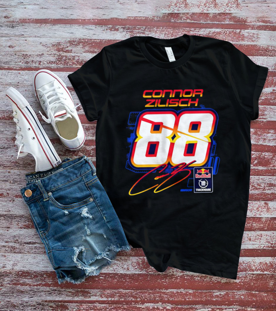 Connor Zilisch 88 Red Bull Trackhouse Racing T-Shirt