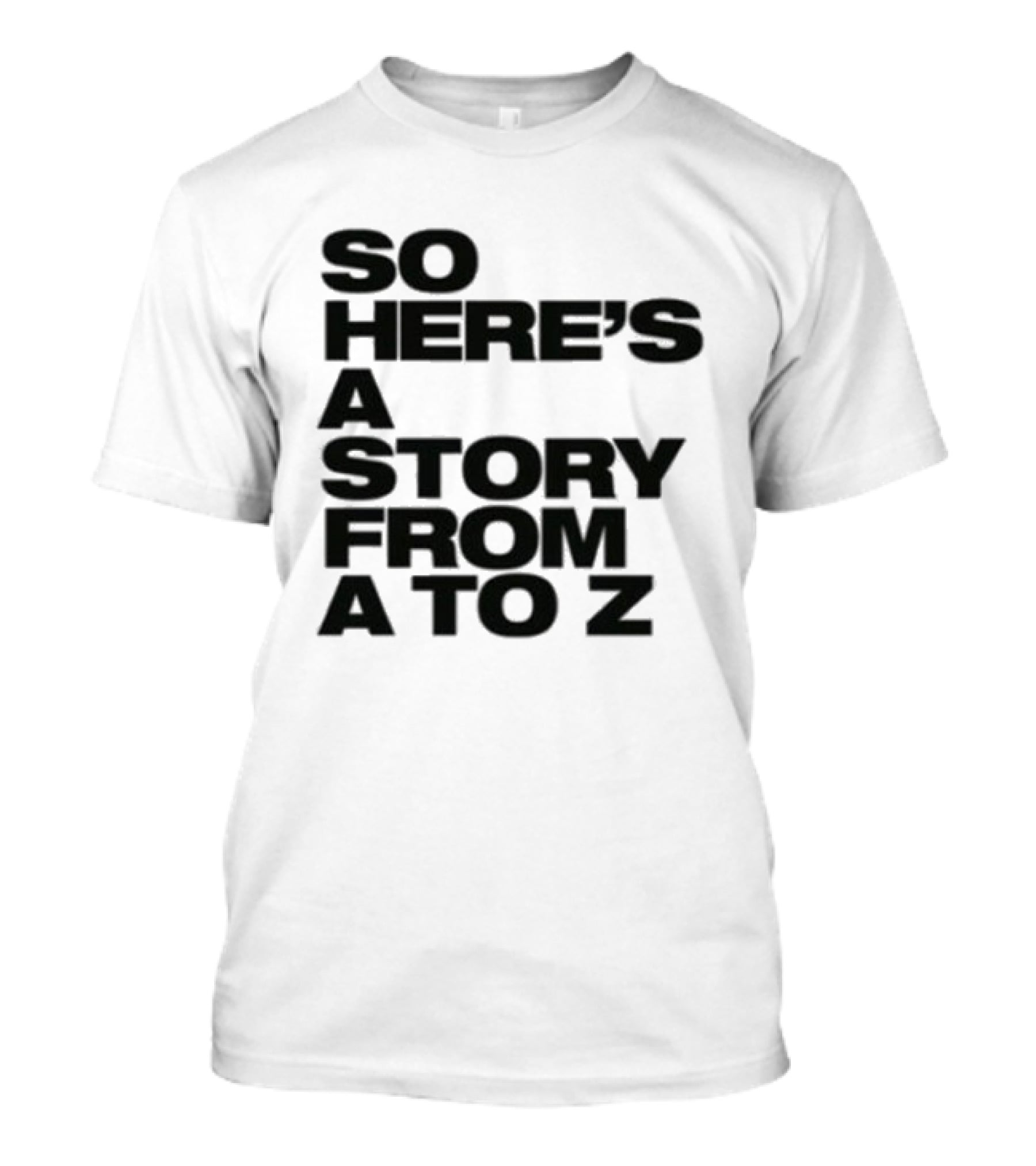 Spice Girls So Here's A Story From A To Z T-Shirt