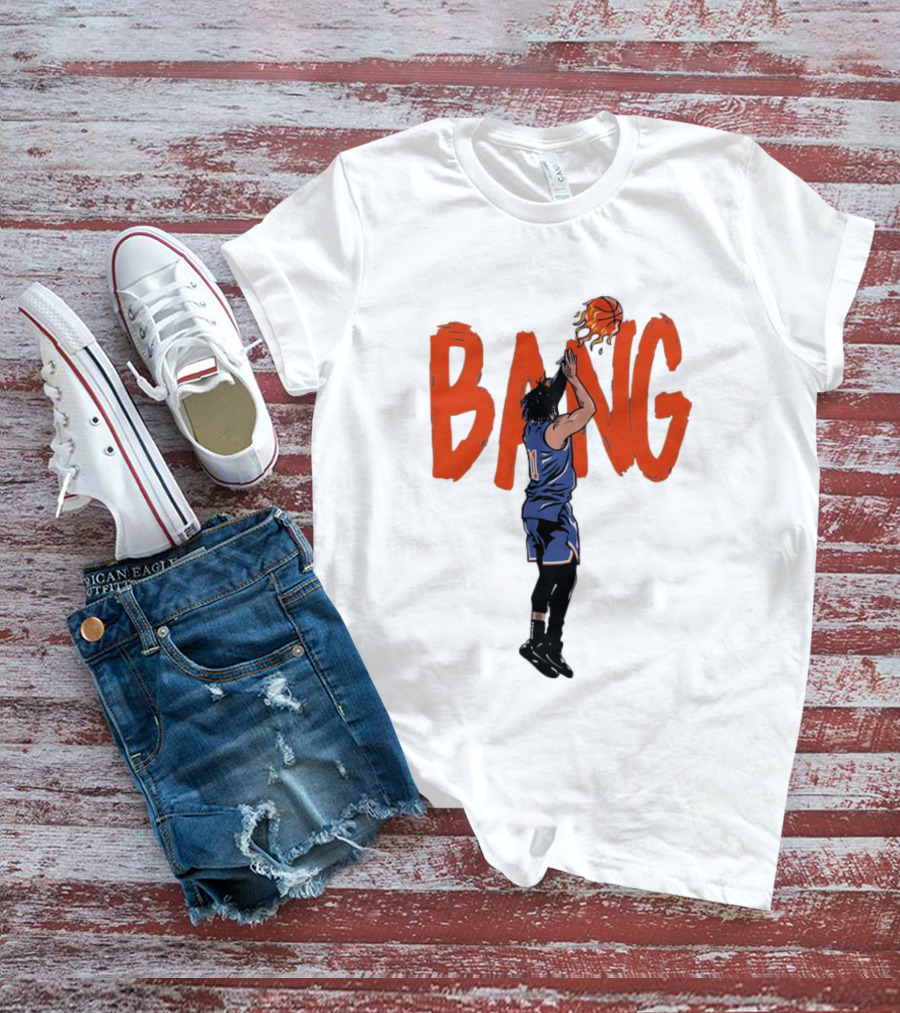 BANG Jalen Brunson New York Knicks NBA Basketball T-Shirt
