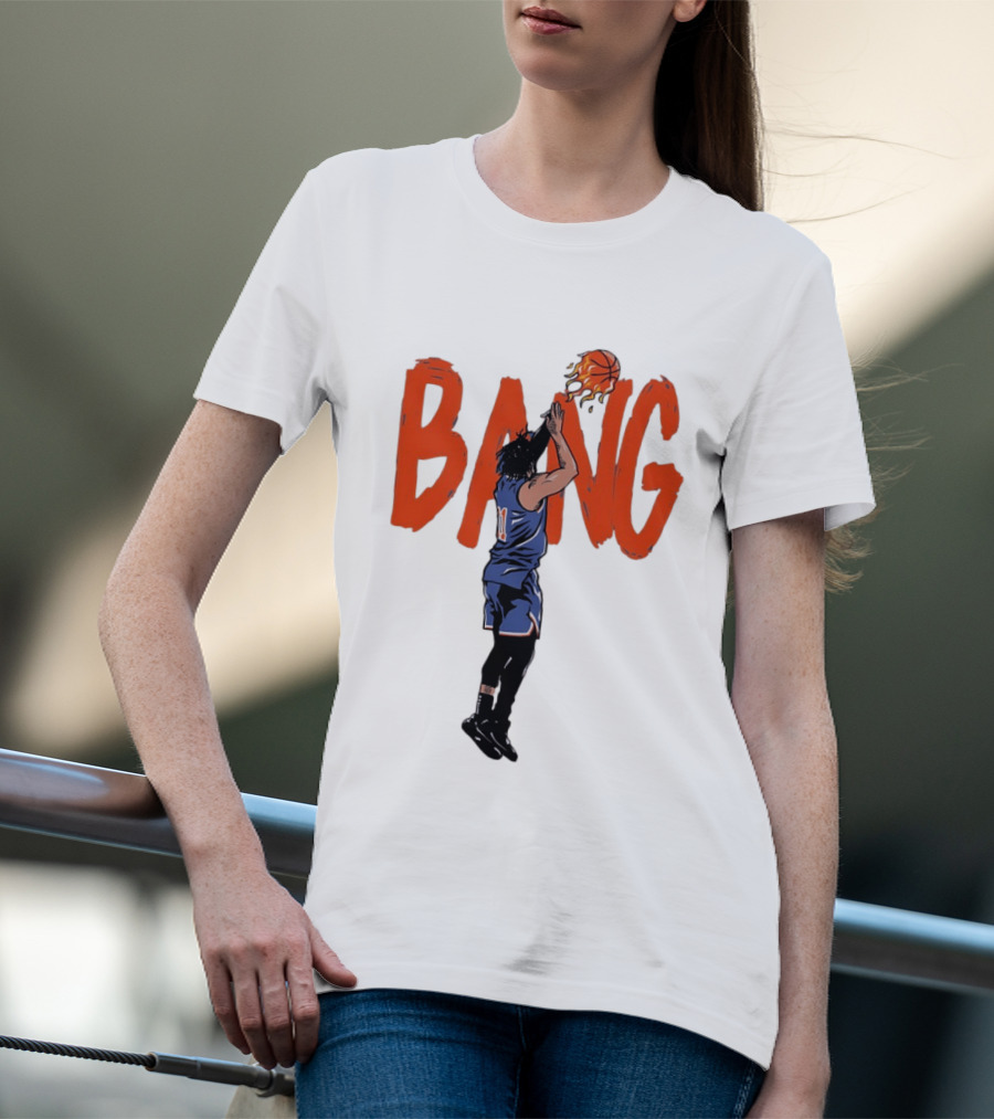 BANG Jalen Brunson New York Knicks NBA Basketball T-Shirt