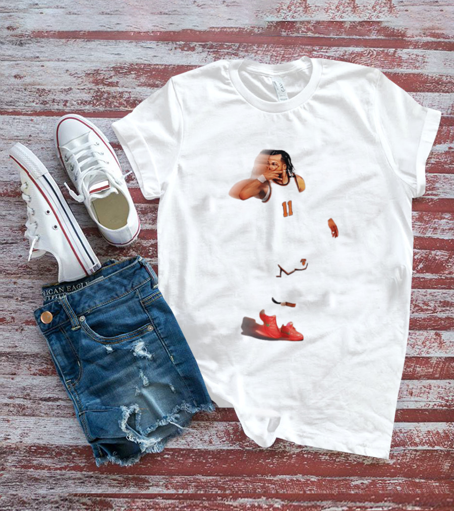 Jalen Brunson New York Knicks NBA Player Unique Distorted T-Shirt