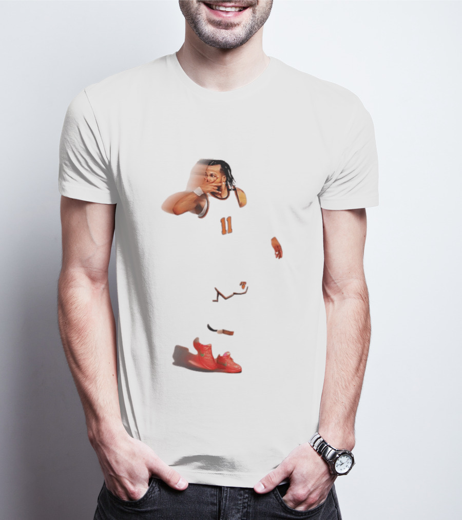 Jalen Brunson New York Knicks NBA Player Unique Distorted T-Shirt