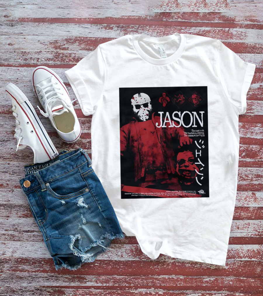 Jason Voorhees Slasher Movie Japanese T-Shirt