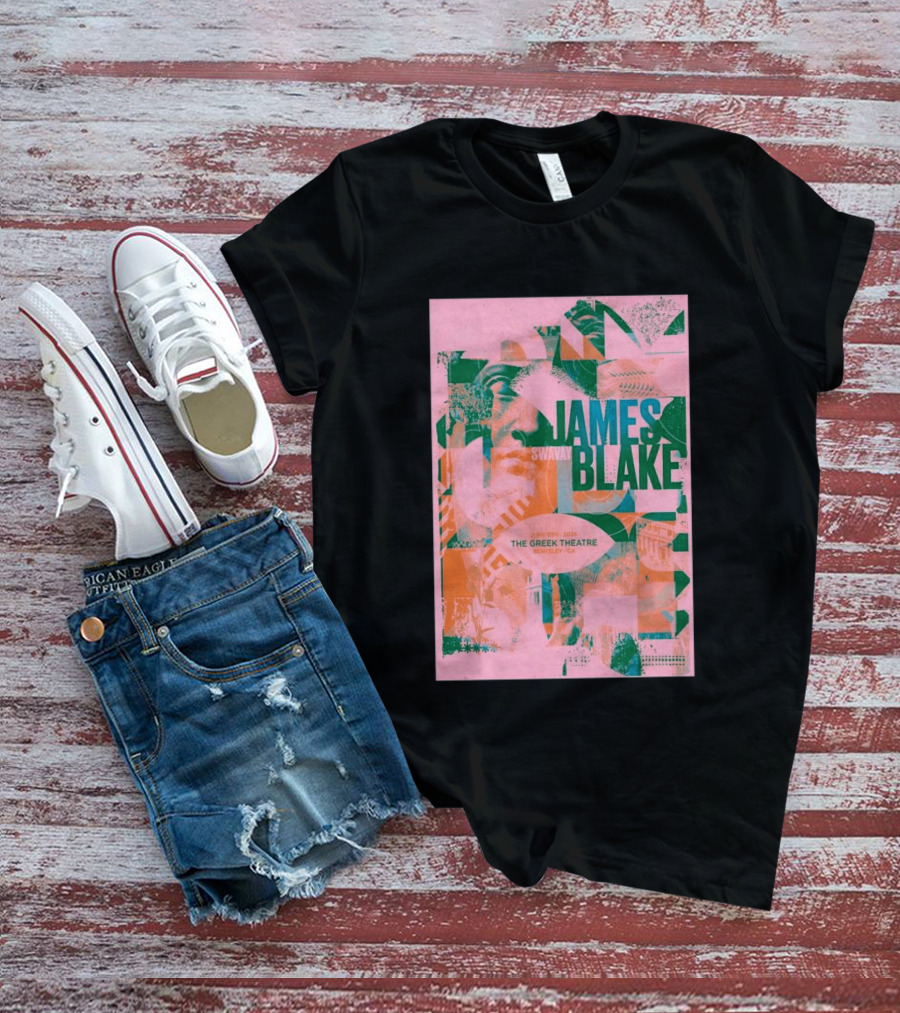 James Blake June 11 2026 Greek Theatre Berkeley CA T-Shirt