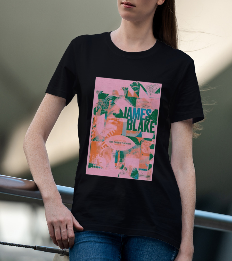 James Blake June 11 2026 Greek Theatre Berkeley CA T-Shirt