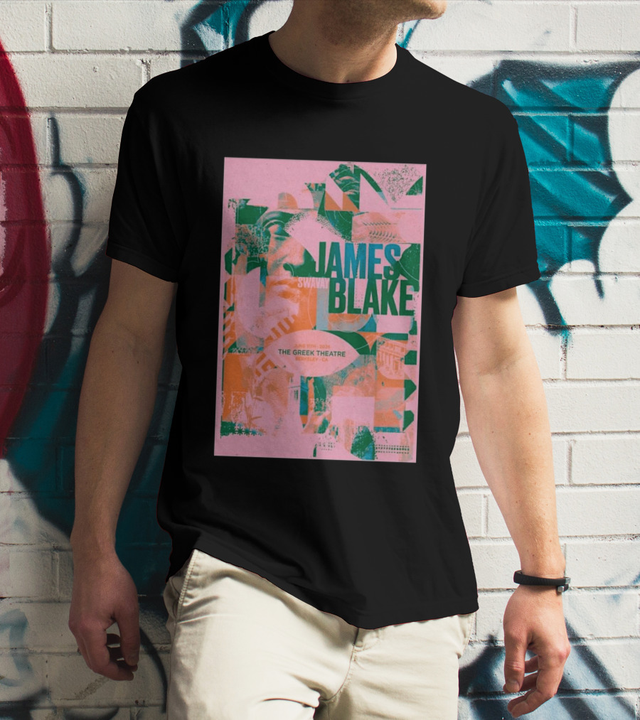 James Blake June 11 2026 Greek Theatre Berkeley CA T-Shirt