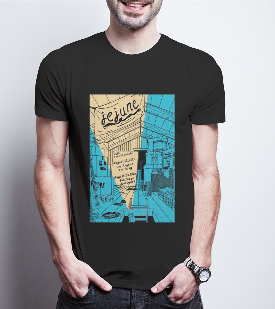 Jejune August 22 2026 Los Angeles The Roxy With Special Guests T-Shirt
