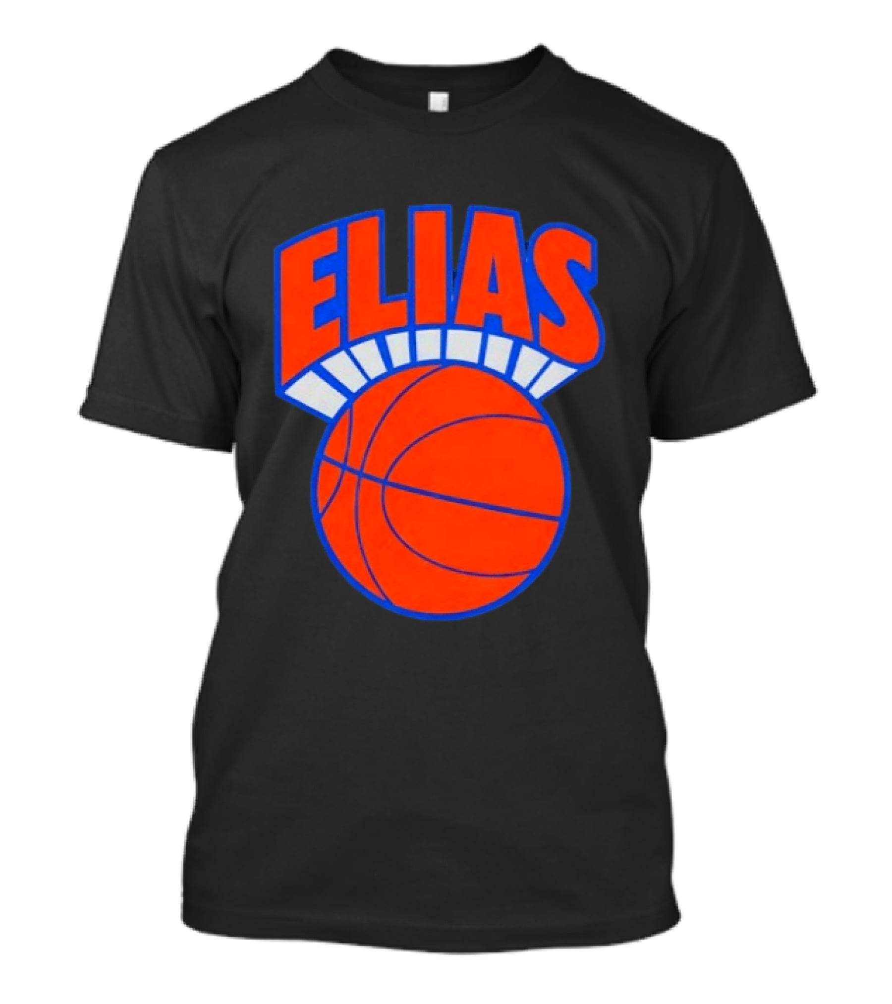 Elias Knickerbocker New York Knicks Basketball T-Shirt