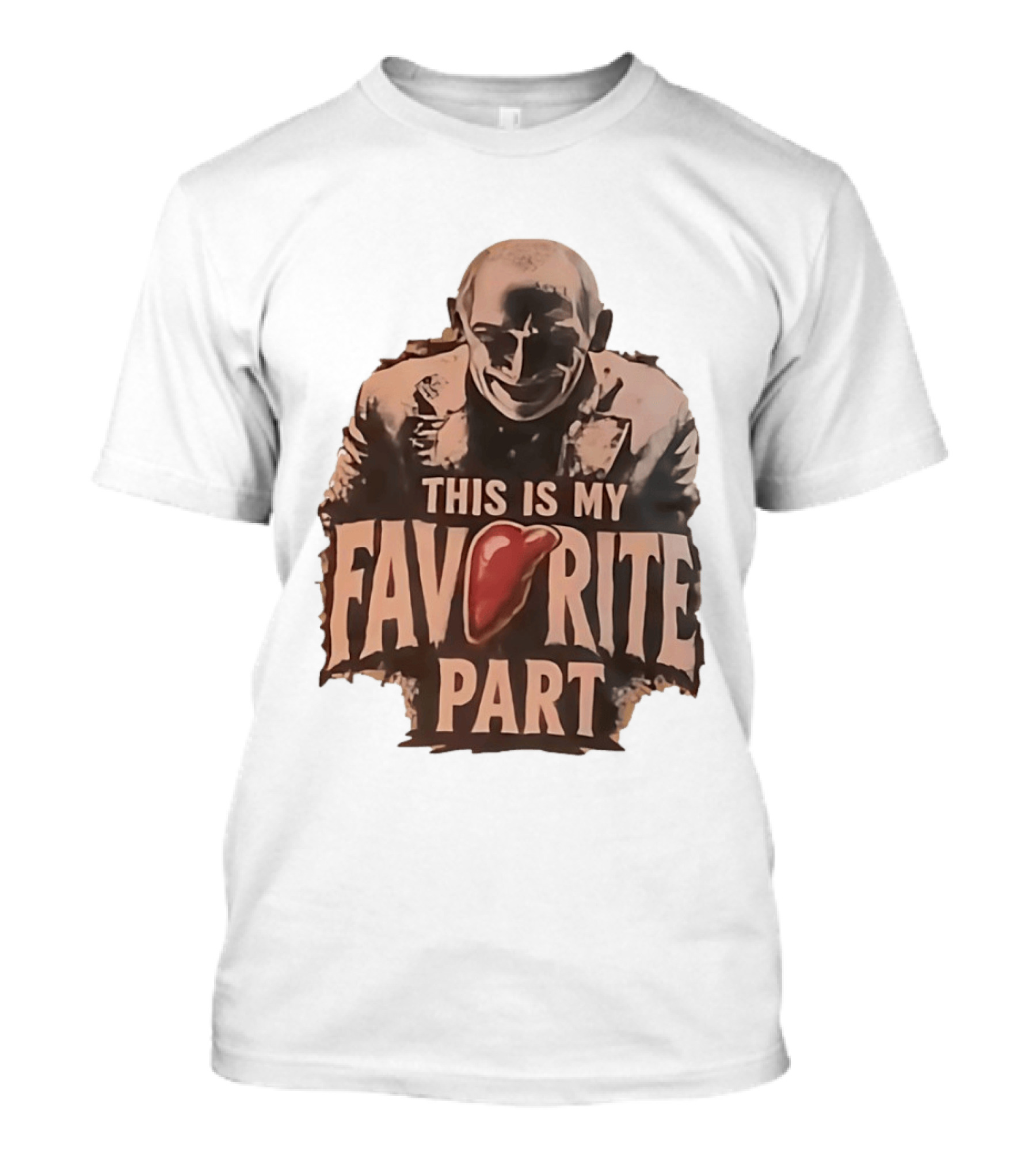 The Silence Of The Lambs Hannibal Lecter This Is My Favorite Part T-Shirt