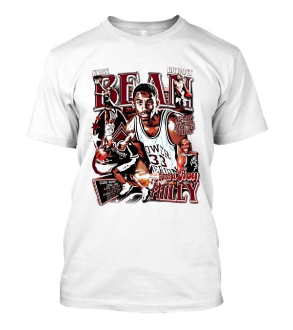 Kobe Bryant Bean Lower Merion High School Just A Boy From Philly 33 Jersey Basketball Legends T-Shirt
