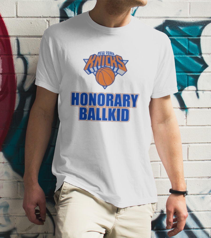 New York Knicks Honorary Ballkid Recognition T-Shirt