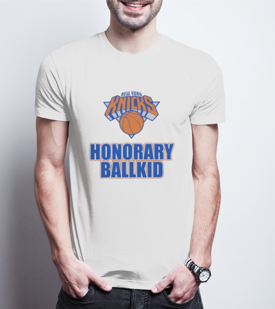 New York Knicks Honorary Ballkid Recognition T-Shirt